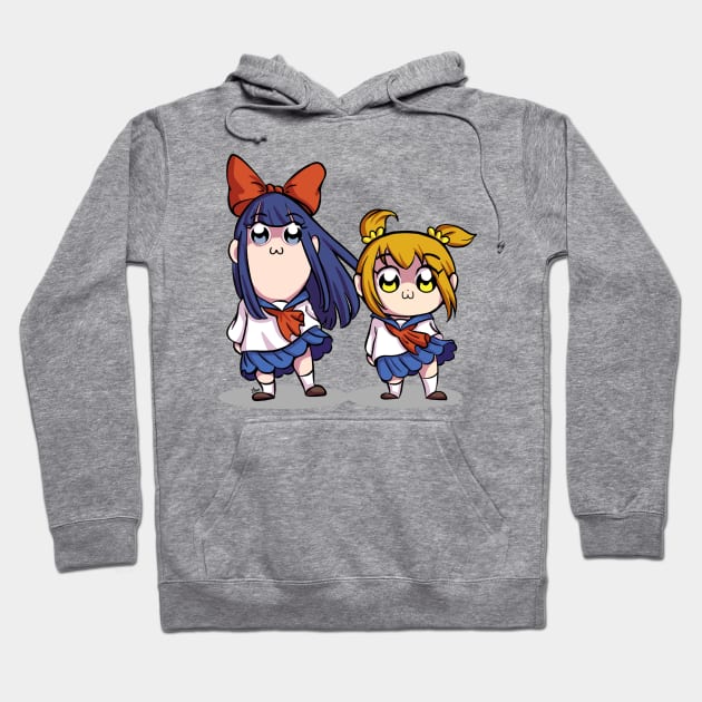 Pop Team Epic Hoodie by koneko